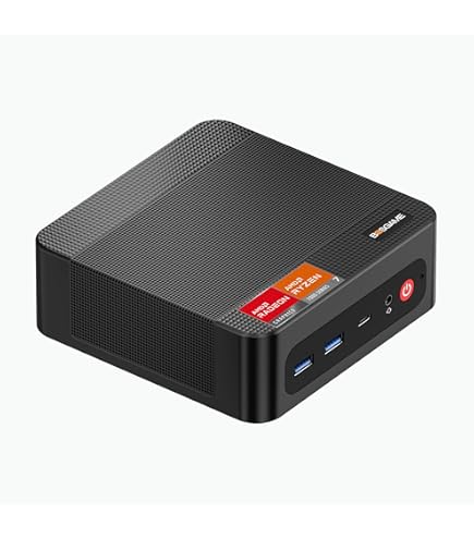 MINIS FORUM Mini PC UM680 Slim, AMD Ryzen 7 6800H CPU 8C/16T up to